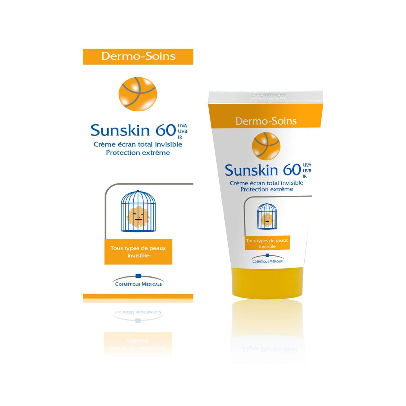Autre SUNSKIN 60 ECRAN TOTAL 50ML - Prix au Maroc