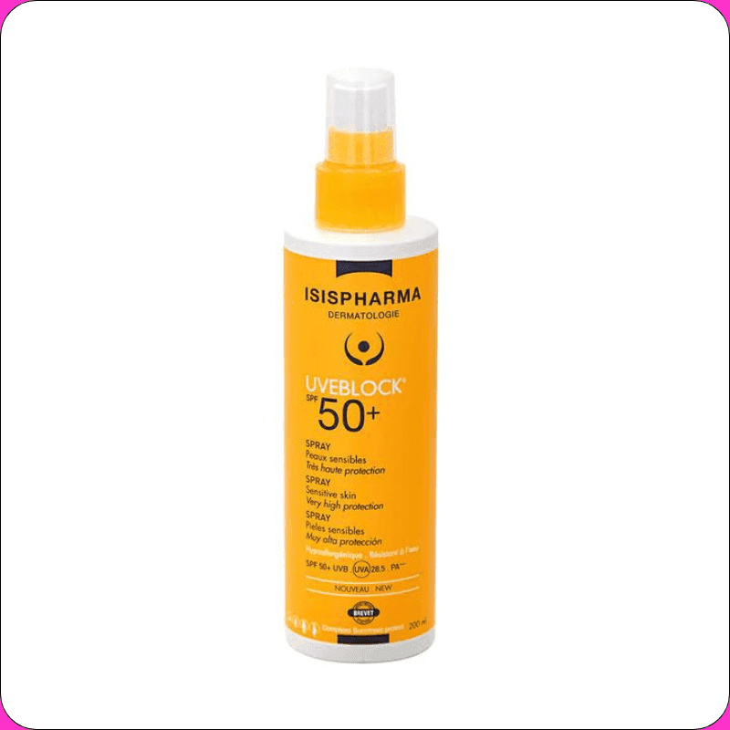 Autre ISISPHARMA UVEBLOCK SPF50 SPRAY FAMILY 200 ML - Prix au Maroc
