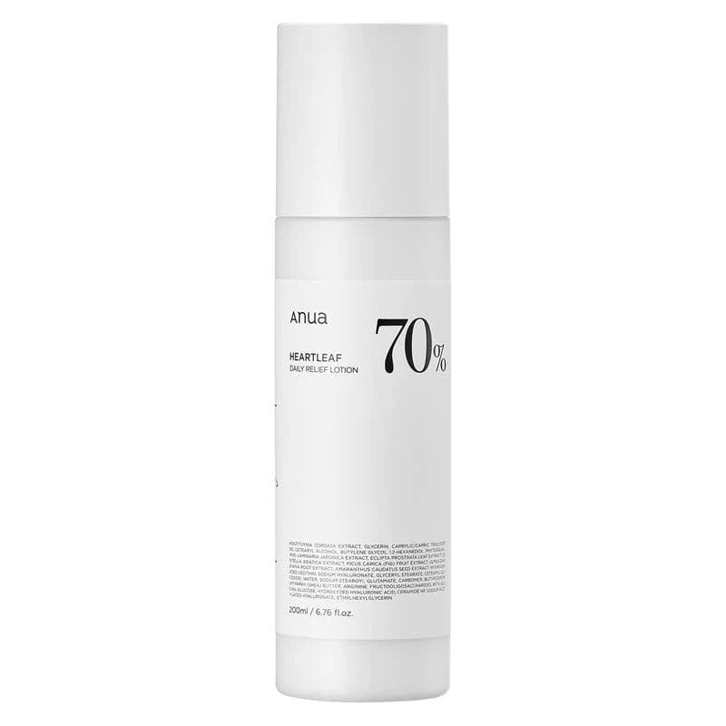 ANUA ANUA HEARTLEAF 70% DAILY LOTION HYDRATANTE 200ML - Prix au Maroc