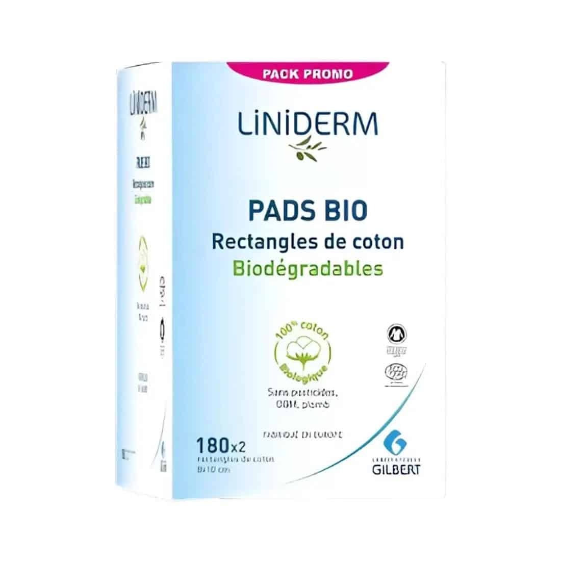 Autre GILBERT PACK PROMO PADS BIO RECTANGLES DE COTON 1802 - Prix au Maroc