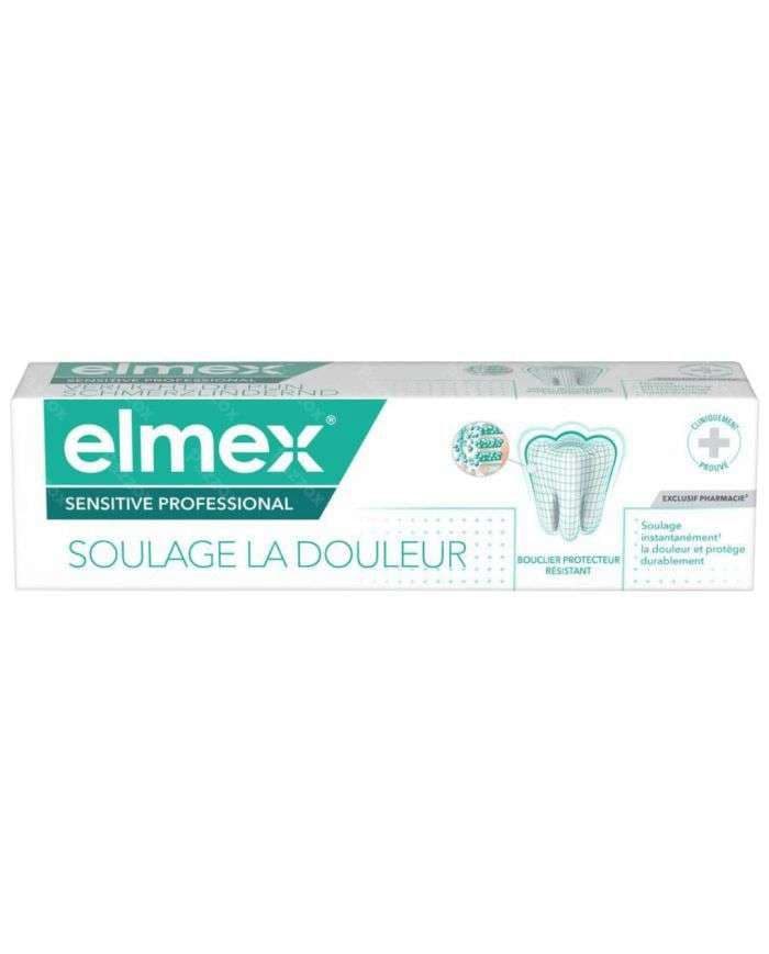 Elmex ELMEX DENTIFRICE SENSIBLE PROFESSIONAL BLANCHEUR 75ML - Prix au Maroc