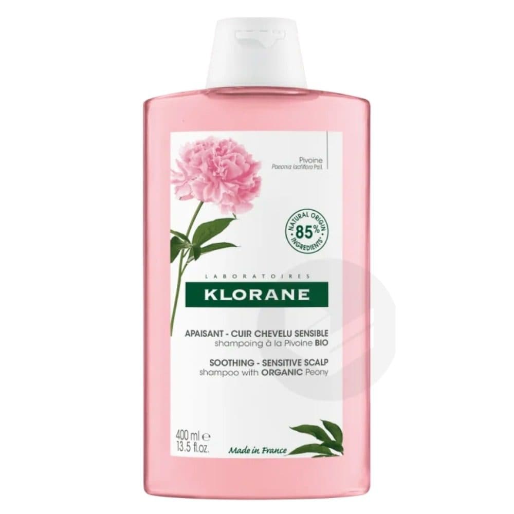 KLORANE KLORANE SHAMPOING A LA PIVOINE BIO 400ml - Prix au Maroc