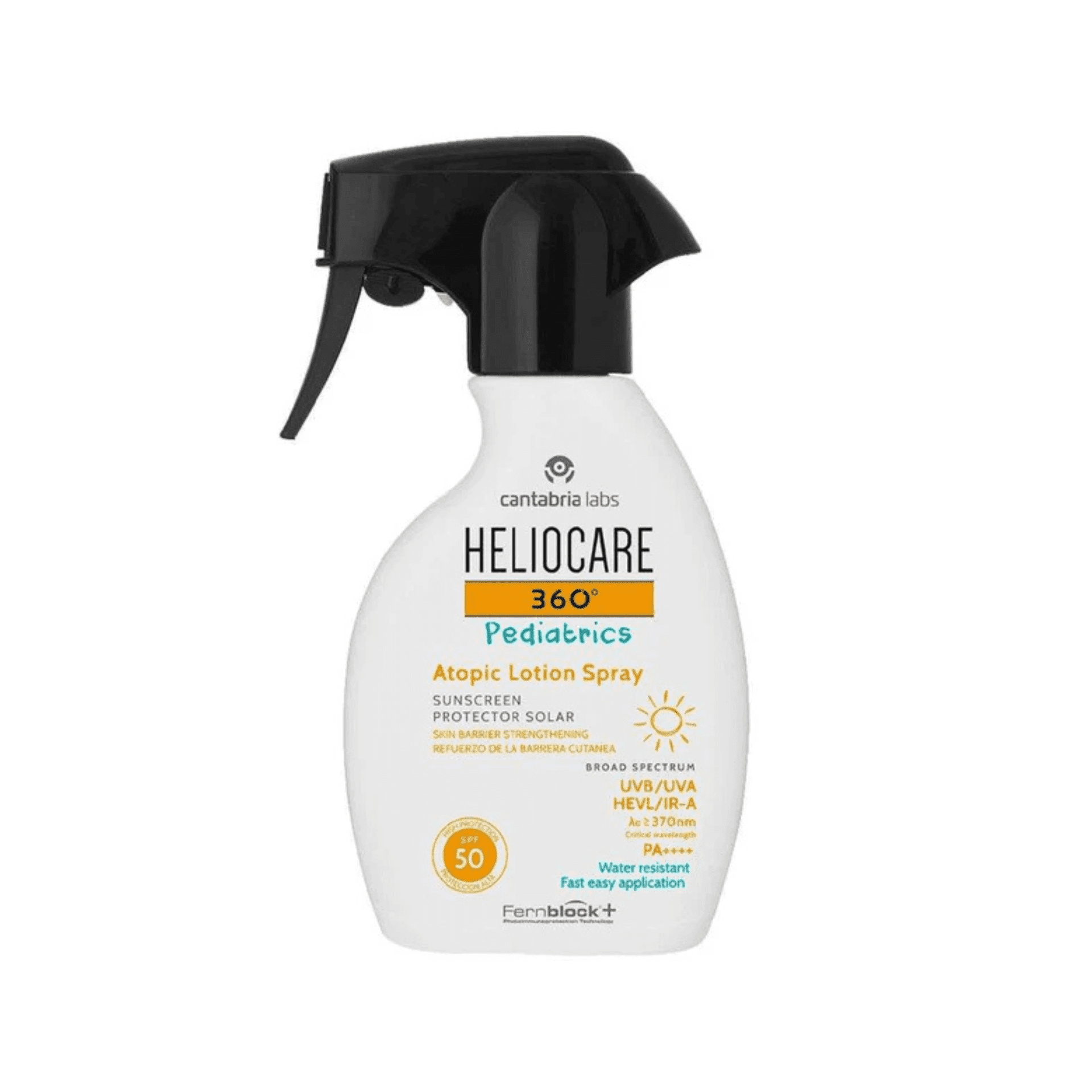 HELIOCARE HELIOCARE 360° PEDIATRICS ATOPIC LOTION SPRAY SPF50 250ML - Prix au Maroc