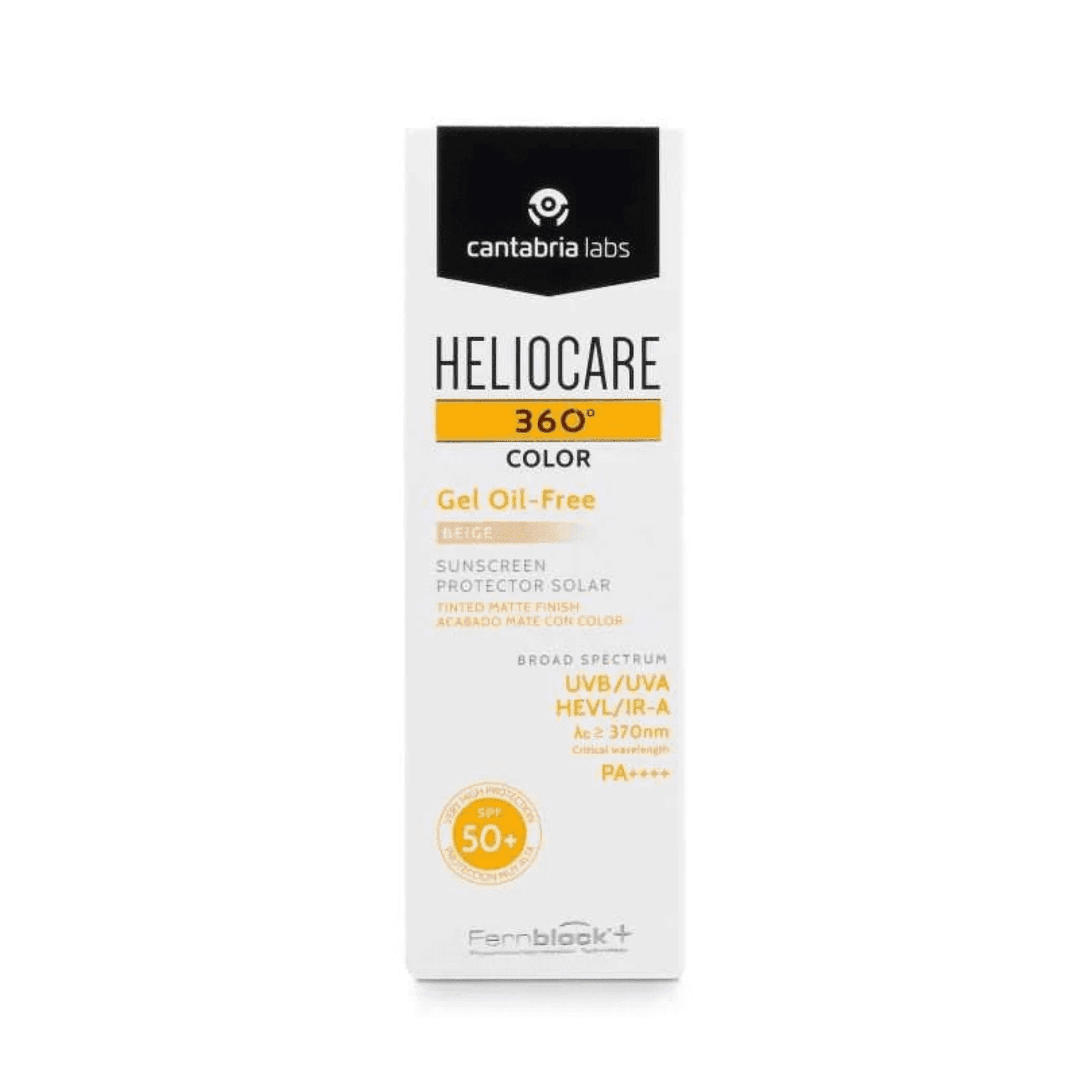 HELIOCARE HELIOCARE 360 GEL OIL-FREE BEIGE SPF50+ - Prix au Maroc