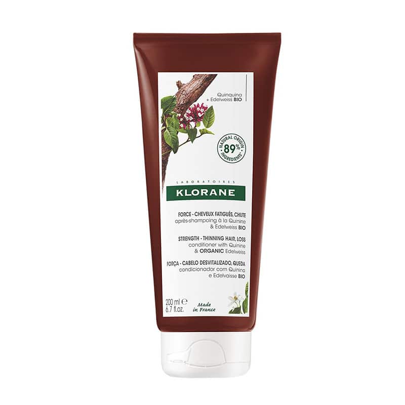 KLORANE KLORANE FORCE CHEVEUX FATIGUES & CHUTE APRES-SHAMPOING QUININE 200mL - Prix au Maroc