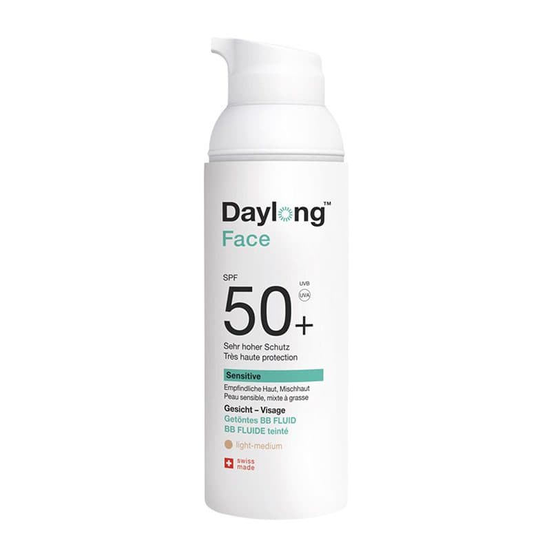 DAYLONG DAYLONG SENSITIVE FACE BB SOLAIRE SPF50+ FLUIDE TEINTÉ 50mL - Prix au Maroc