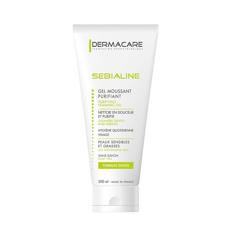 DERMACARE DERMACARE SEBIALINE GEL MOUSSANT PURIFIANT 200mL - Prix au Maroc