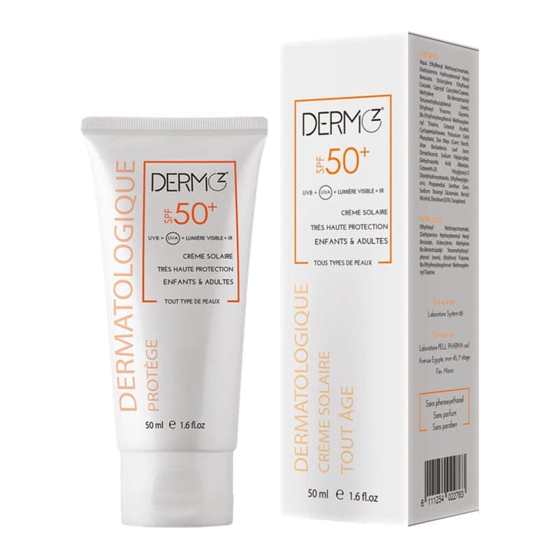 DERMOZ DERMOZ ECRAN SOLAIRE 50SPF 50mL - Prix au Maroc