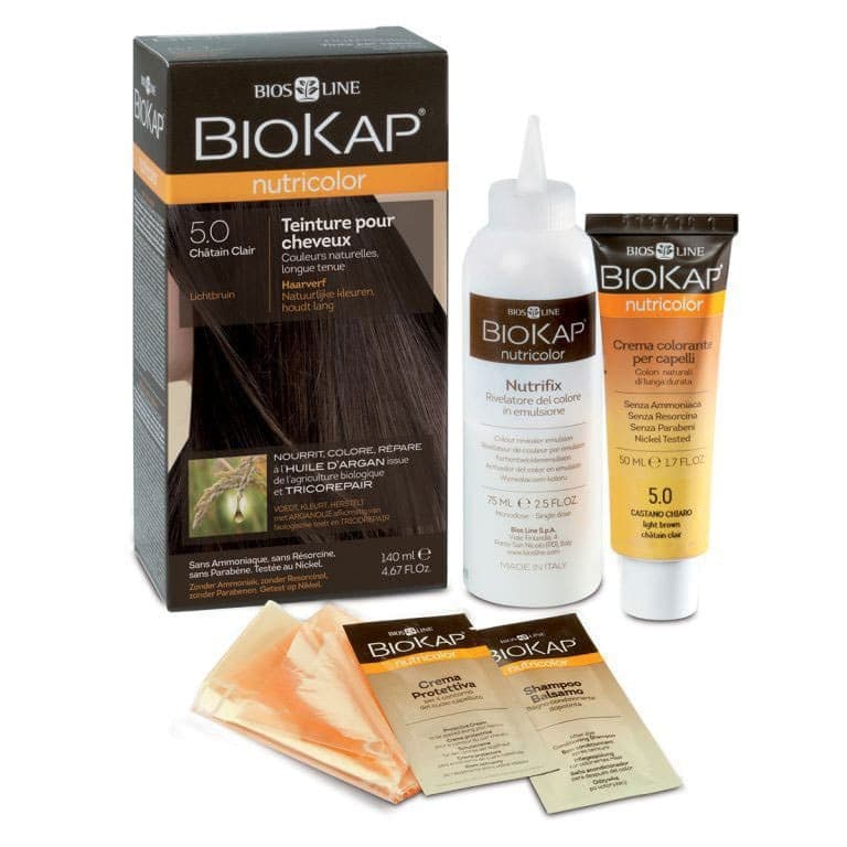 BIOKAP BIOKAP NUTRICOLOR TEINTURE POUR CHEVEUX COLORATION - Prix au Maroc