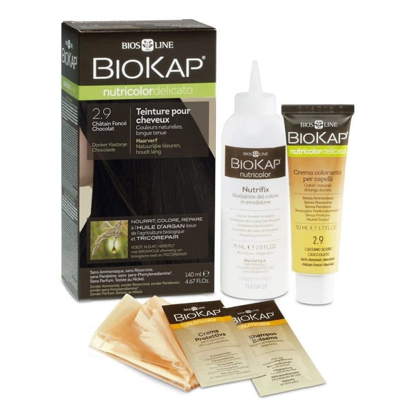 BIOKAP BIOKAP NUTRICOLOR DELICATO TEINTURE POUR CHEVEUX COLORATION - Prix au Maroc