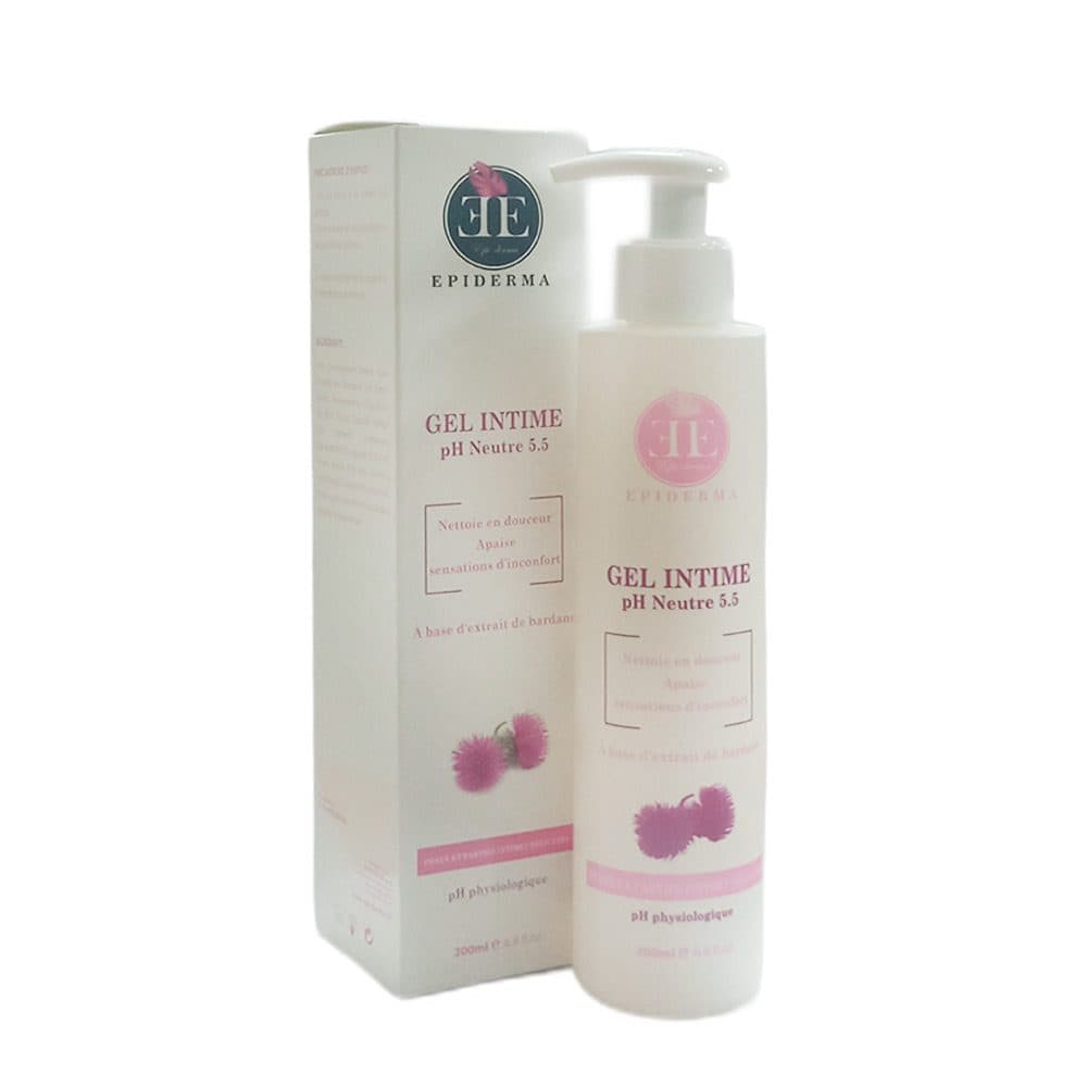 EPIDERMA EPIDERMA GEL INTIME pH 5.5 200mL - Prix au Maroc
