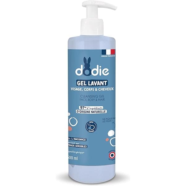 DODIE DODIE GEL LAVANT 3N1 – visage, corps et cheveux - Prix au Maroc
