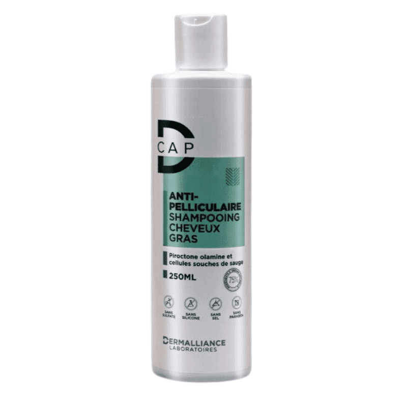 DCAP DCAP SHAMPOOING ANTI-PELLICULAIRE CHEVEUX GRAS 250ML - Prix au Maroc
