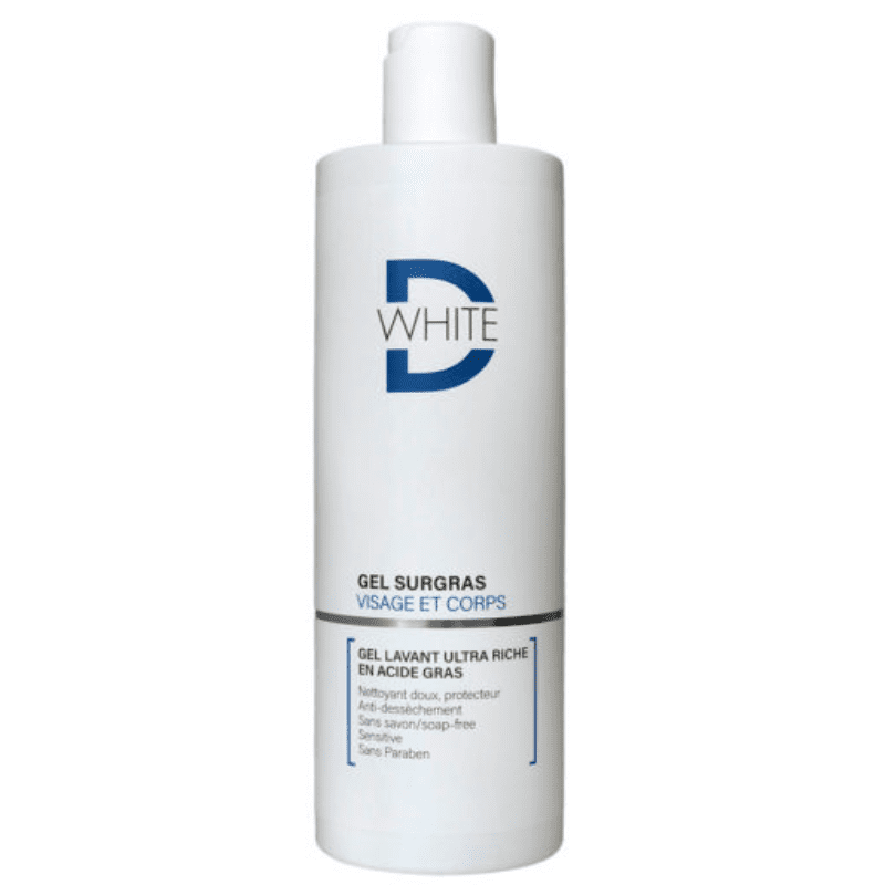 DWHITE DWHITE GEL SURGRAS VISAGE ET CORPS 400ML - Prix au Maroc