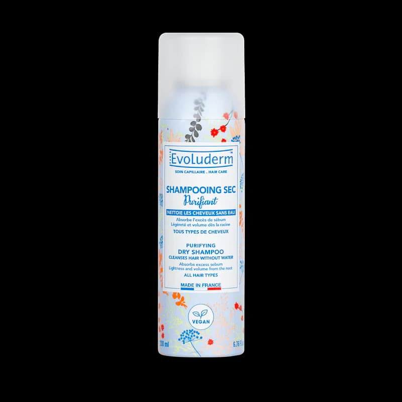 EVOLUDERM EVOLUDERM SHAMPOING SEC PURIFIANT 200ML - Prix au Maroc