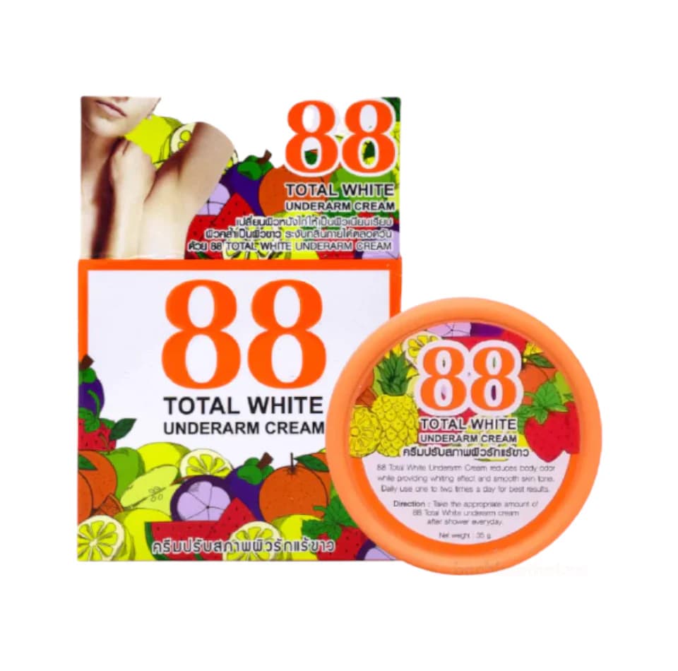 88 88 TOTAL WHITE UNDERARM CREAM 35G - Prix au Maroc
