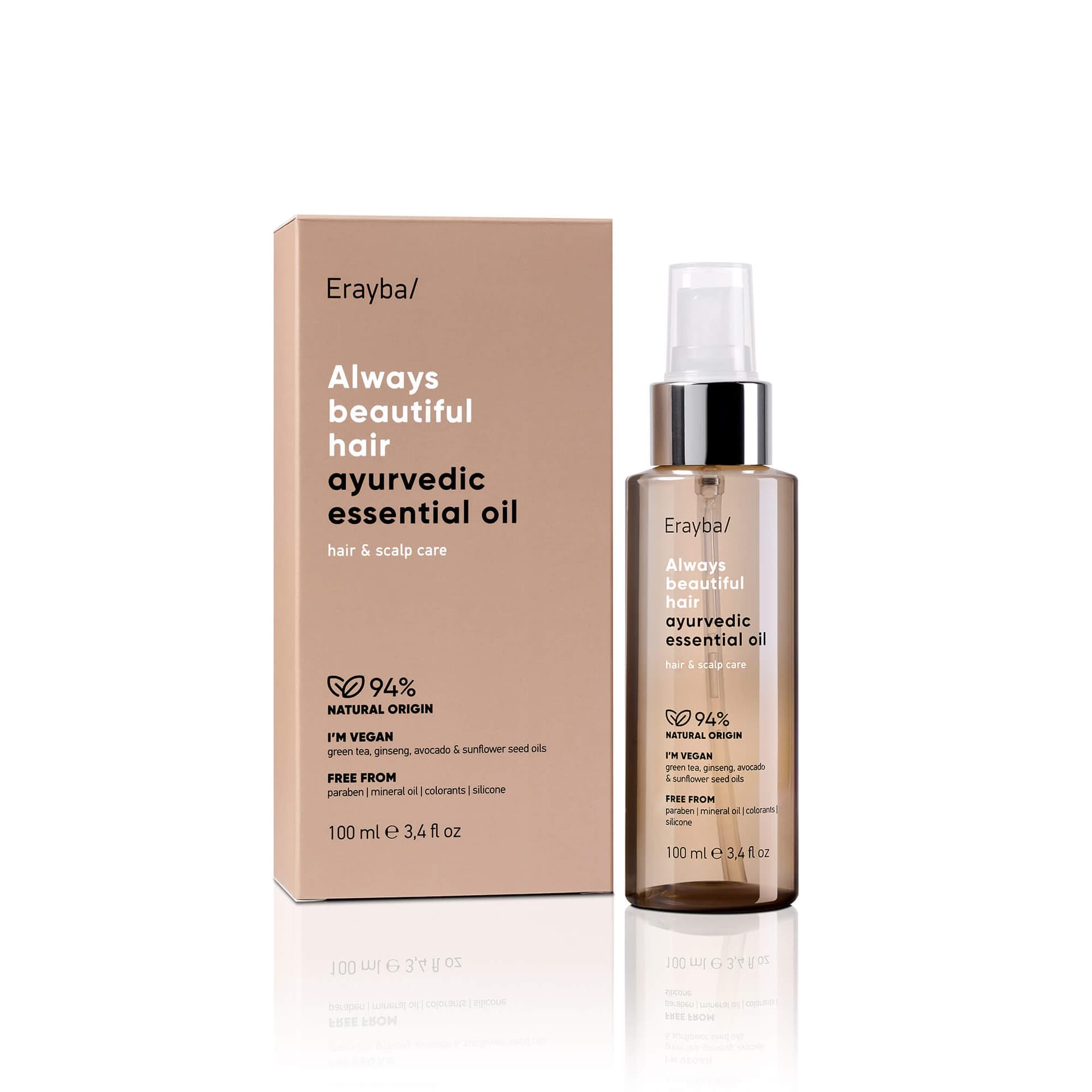ERAYBA ERAYBA AYURVEDIC LOTION ESSENTIAL OIL 100ML - Prix au Maroc