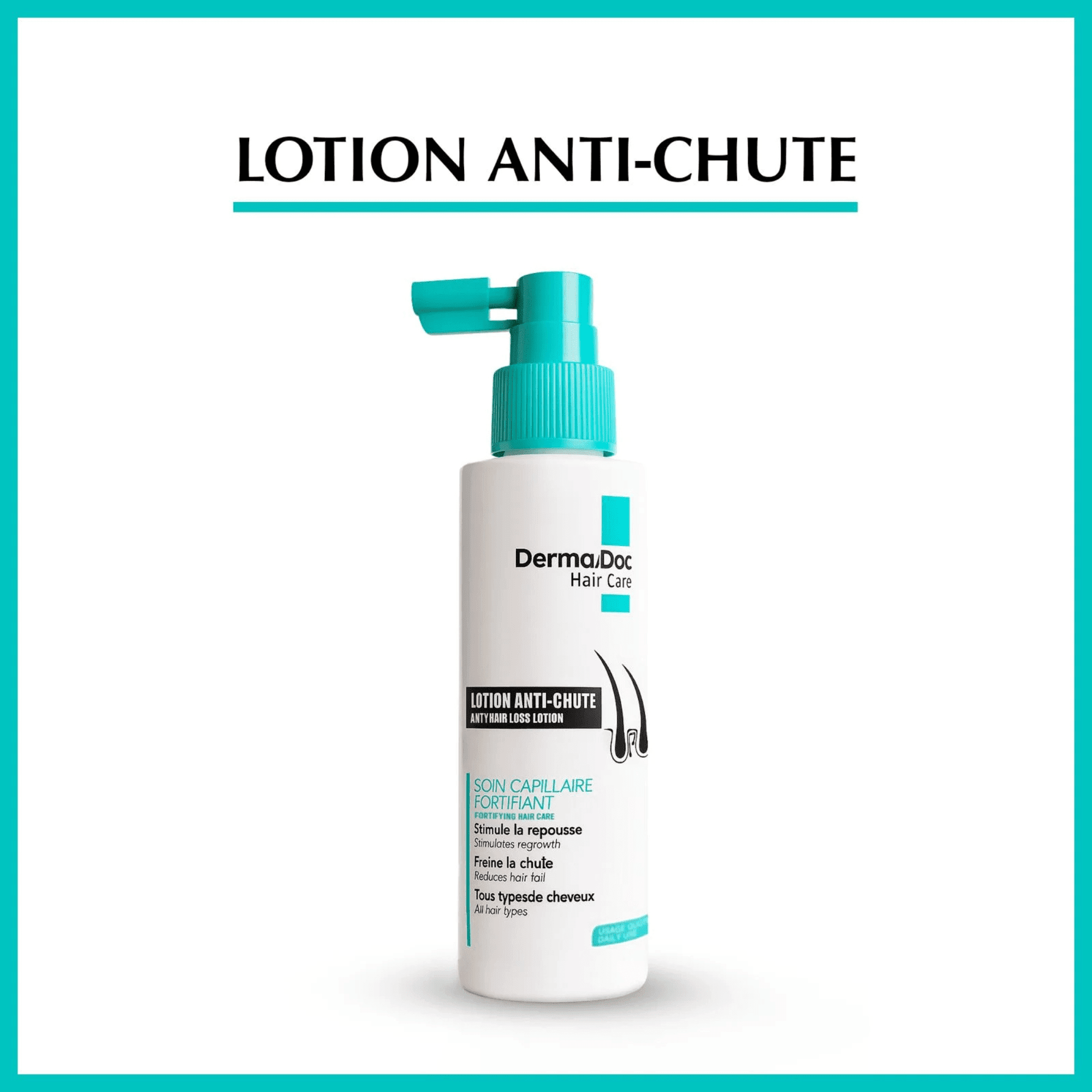 DERMADOC DERMADOC LOTION ANTI CHUTE 125ML - Prix au Maroc